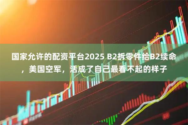 国家允许的配资平台2025 B2拆零件给B2续命，美国空军，活成了自己最看不起的样子